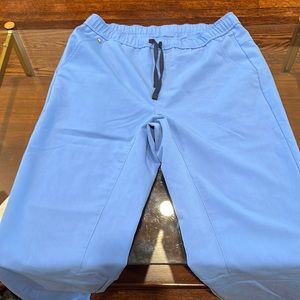 Tansen™ Jogger Scrub Pants Ciel Blue. Size Medium Tall.